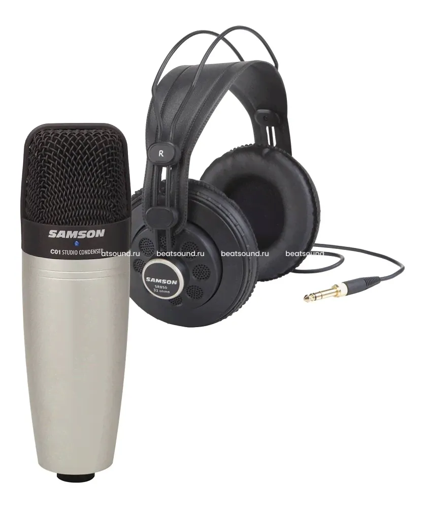 Samson C01 SR850 комплект микрофон и наушники
