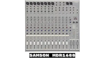 Аналоговый микшер SAMSON MDR1688 / обзор
