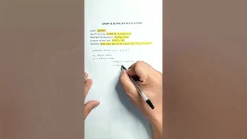 Sample Bunker Calculation