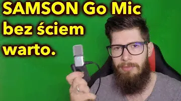 Samson Go Mic - mały tani mikrofon do nagrywania - niesponsorowany test i mini recenzja