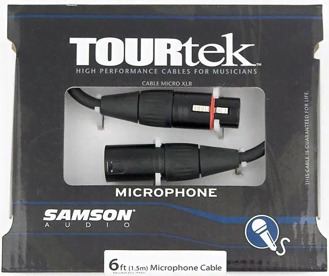 МИКРОФОННЫЙ КАБЕЛЬ SAMSON TM6-0