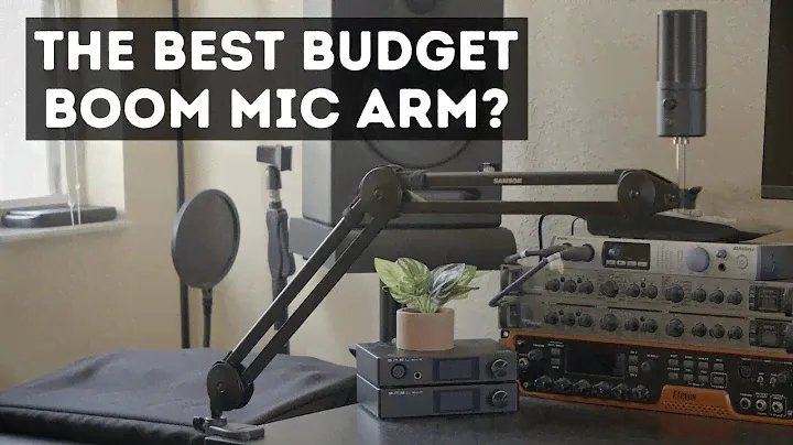 The Best Budget Boom Mic Arm? SAMSON MBA28 Microphone Stand for Podcasting and Streaming