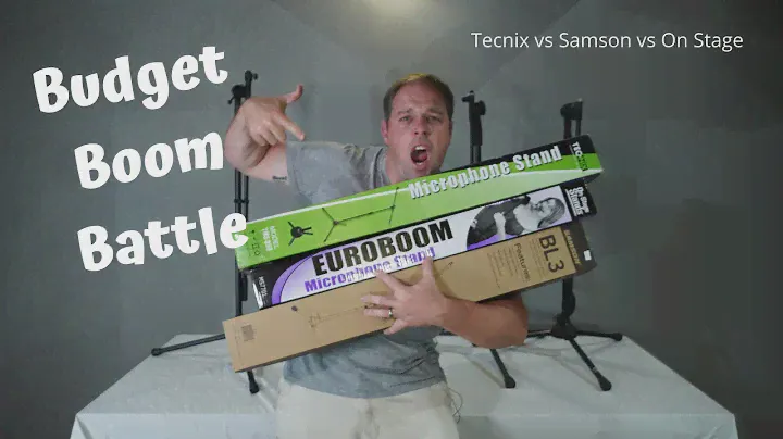 Budget Boom Battle - Tecnix vs Samson vs OnStage + Giveaway