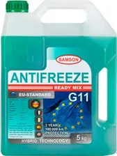 800954, Антифриз Samson EU-Standard G11, 5 кг (зел.)