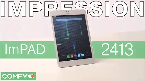 Impression ImPad 2413 - планшет с металлической крышкой - Видеодемонстрация от Comfy