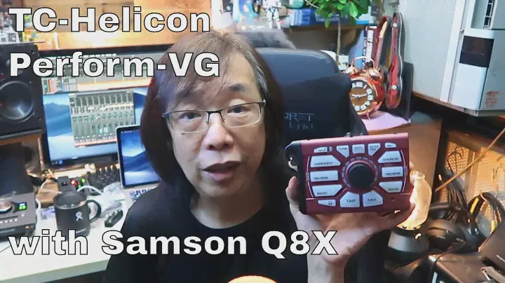 TC-Helicon Perform-VG с Samson Q8X