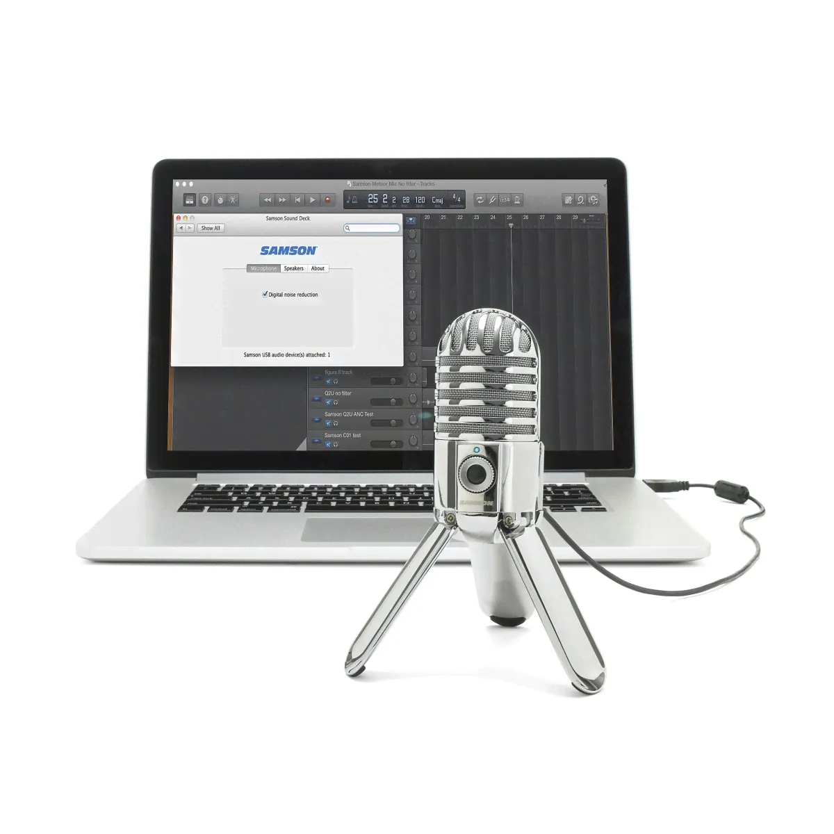 Samson Meteor Конденсаторный микрофон USB-4