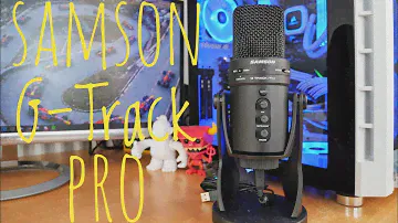 Samson G-Track Pro microphone unboxing and overview