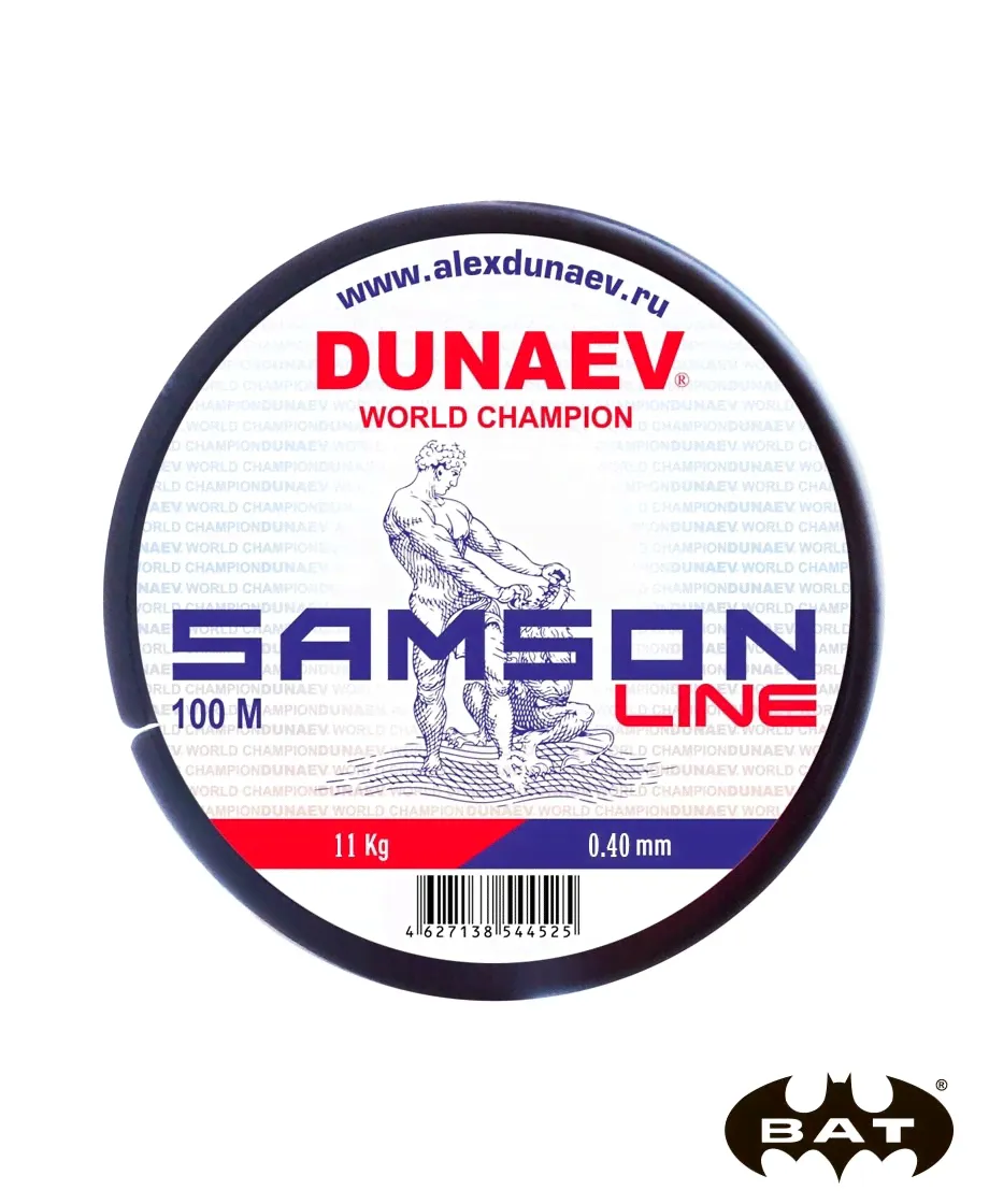 Леска DUNAEV SAMSON 100м 0.28мм.