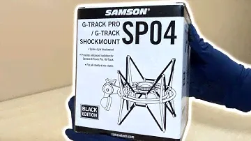 Samson Titanium SP04 G-Track Pro Shockmount Black Edition (GetUnboxed)