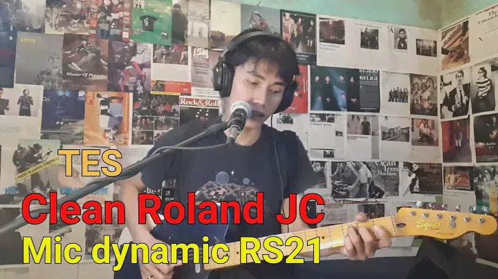 tes roland JC di nux mg300 dan mic samson dynamic R21S