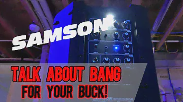 Samson Expedition Explor Battery-Powered PA Speaker | Unboxing & Demo!