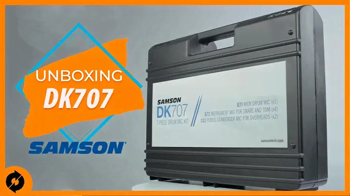 Unboxing Samson DK707 Set De Microfonía (En español)