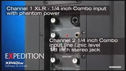 Samson XP40iw Portable PA System