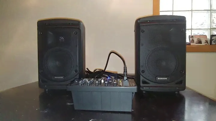 Samson XP 300 sound Test