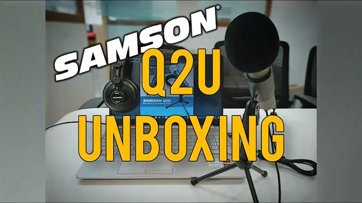 Samson Q2U Recording and Podcasting Pack Unboxing