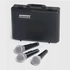 Samson R21S 3PACK Комплект из 3-х вокальных динамических микрофонов с выключателем