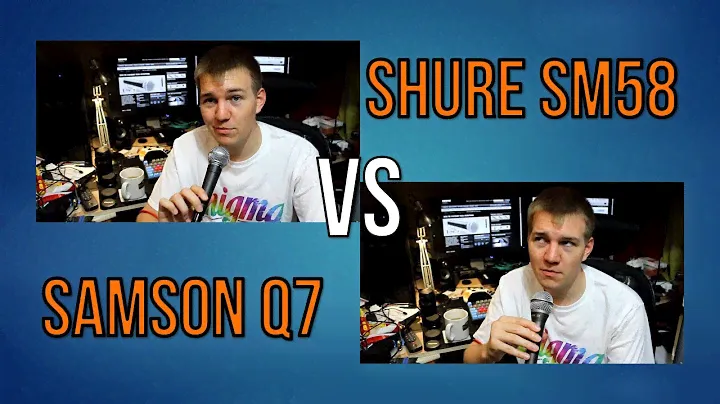 Shure SM58 против Samson Q7 (SAQ7)