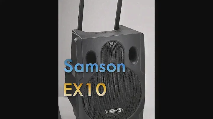 Samson Ex10 Speakers Equipment review by DJ Andy for ebay sale