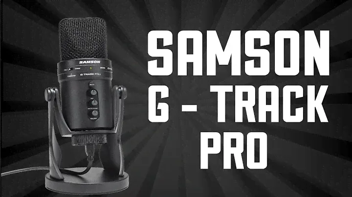 SAMSON G-TRACK PRO USB Condenser Microphone Test / Review