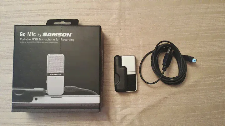 Распаковка и обзор микрофона Samson Go Mic