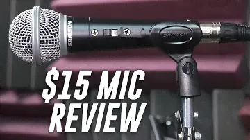 Samson M10 Dynamic Mic Review / Test