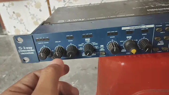 Review crossover samson 3 way stereo,4 way mono