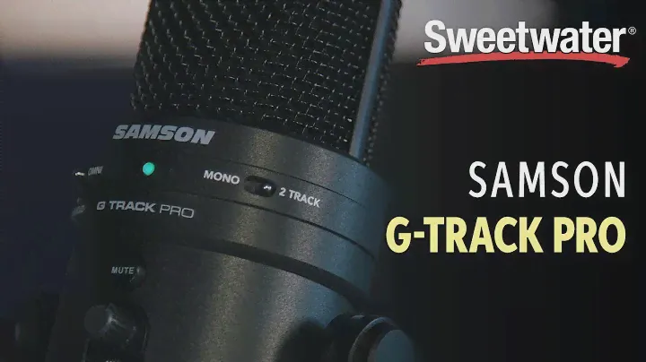 Samson G-Track Pro USB Condenser Microphone Review