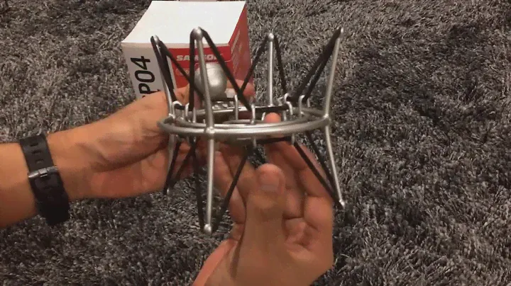 Samson SP04 Shock Mount   Unboxing