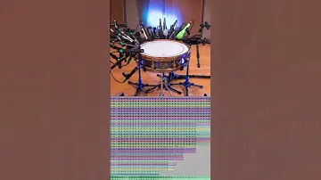 🥁 31 mics on 1 snare drum! 📷 Jacob Dupre & Lynn Fuston