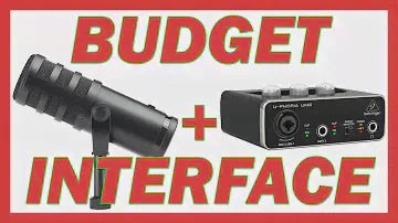 Samson Q9U + Cheap Audio Interface [Behringer UM2]
