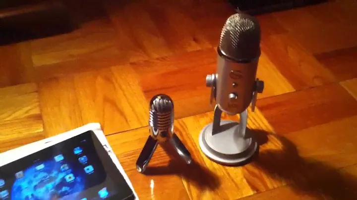 Samson Meteor USB Microphone and the IPad 2