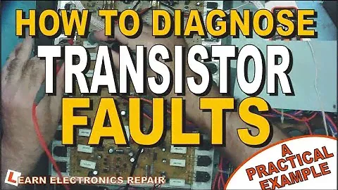 How To Diagnose Faults In Transistor Circuits - A Practical Example Samson TXM16 1000W Powered Mixer