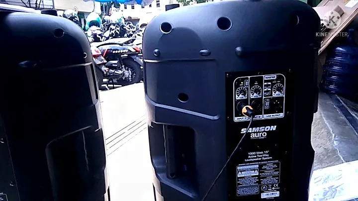 SPEAKER AKTIF SAMSON auro X15D, mantab bos,,,,