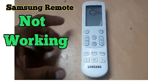 How to Reset Samsung remote | Samsung AC Remote reset Kaise kre | Samsung remote not working