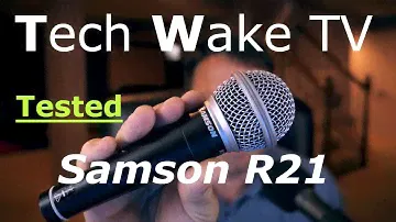 Samson R21 Budget Podcast Dynamic Microphone