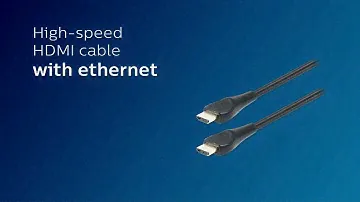 SWV3320B/27: Philips 10ft. High-Speed Cable with Ethernet Overview