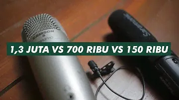 Duel Microphone Samson C01U Pro VS Saramonic SR M3 VS Boya By M1