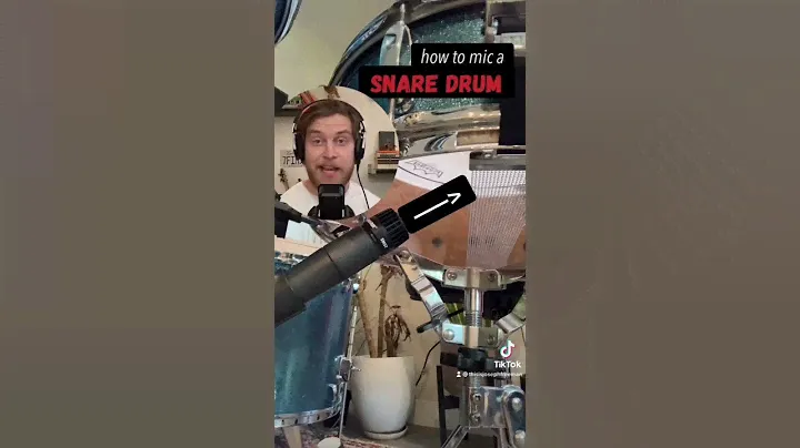 how to mic a snare drum