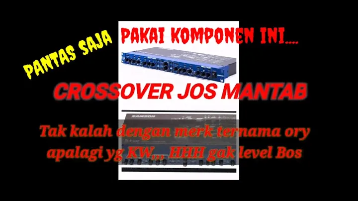 SAMSON CROSSOVER 3way, bongkar dalamnya,,,, joss isinya