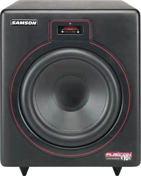 Студийный сабвуфер Samson RUBICON 10S, активный, 10", 150Вт, Remote контроль, LED дисплей, 20-200 Гц-0