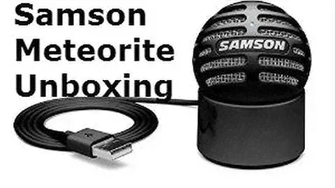 Samson Meteorite Unboxing and Audio test