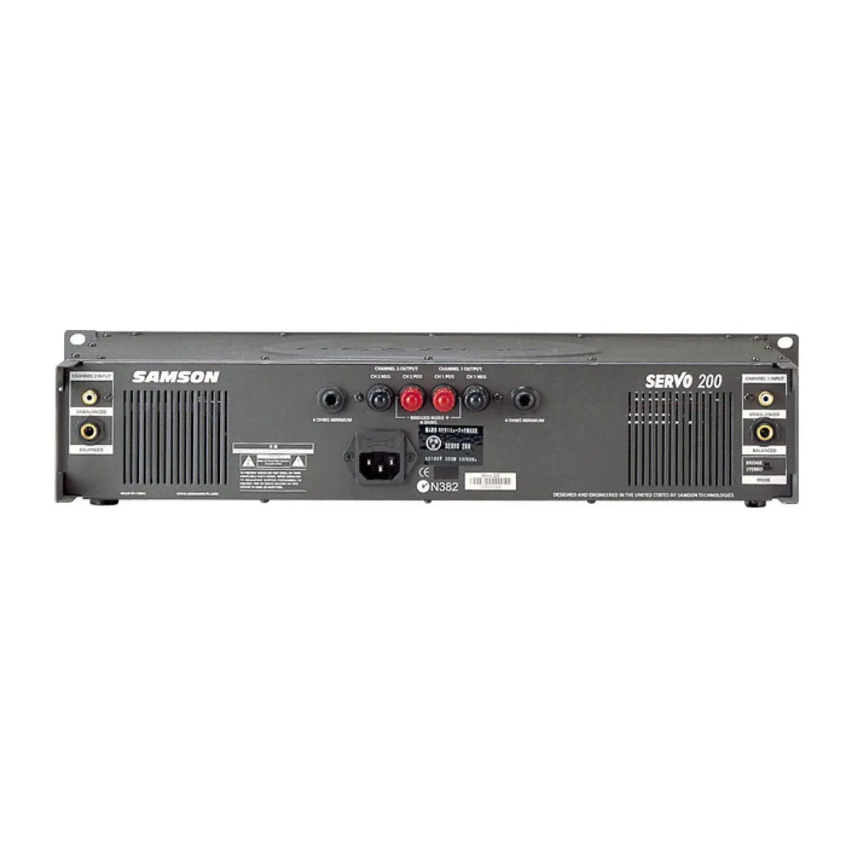 Samson Servo 200 Усилитель мощности, 2х100 Вт.-0