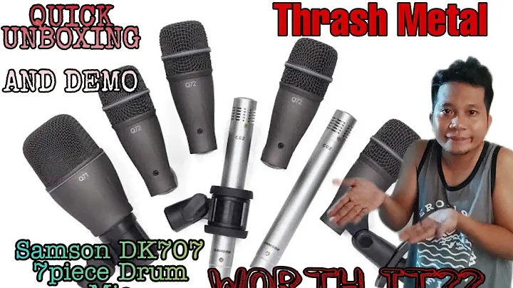 Samson DK707 Drum Mic Demo - Thrash Metal