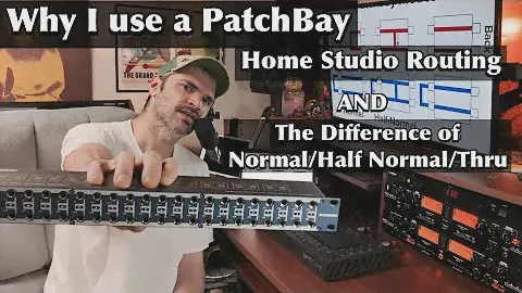 Почему я использую PatchBay в своей домашней студии — маршрутизация и различия между нормальным, полунормальным и сквозным