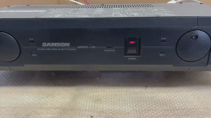 Samson Servo 170 (+ my baby is singing 🤣)
