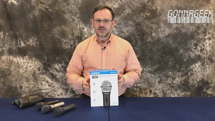 Samson Q2U Recording And Podcasting Pack Unboxing