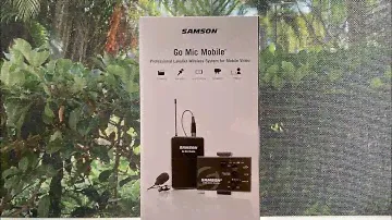 Good To Go. Samson - Go Mic Mobile Lavalier Wireless Microphone Unboxing + First Impression's