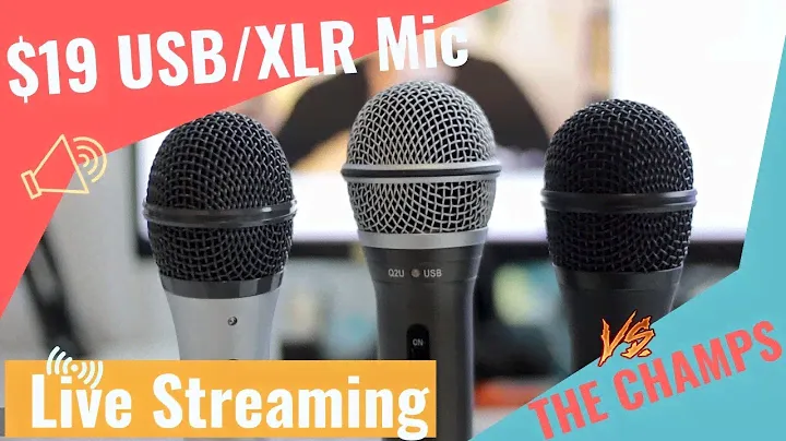 Best USB Microphone for Streaming? 🎤 | SAMSON Q2U vs ATR2100 vs AUDIO 2000s S106A APM106A