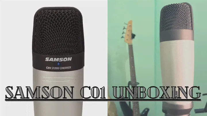 Samson C01 Condenser microphone | Unboxing and review .